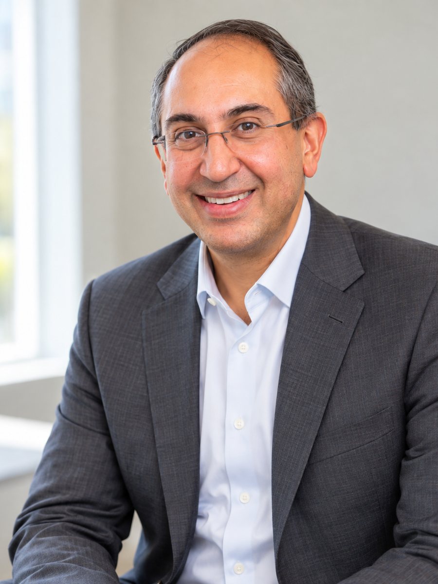 Portrait of Dr. Amor Mehta.